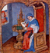 Scholar at work