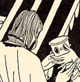 detail, Mac
        Harshberger, Tristan drinks the cup, illustration for Bedier's
        Tristan and Isolde (New York: Albert & Charles Boni, 1927)
