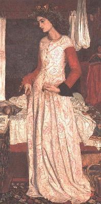 William Morris, Guinevere or La
        Belle Iseult (1858)